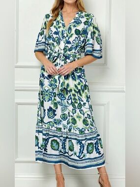 chinese dress ladies Margo Floral Maxi Dress 00